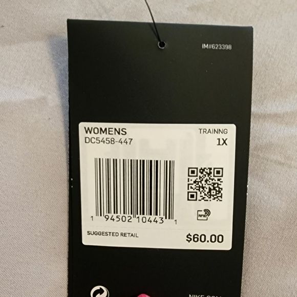 Nike zebra print active athletic workout leggings plus size 1X new! - Picture 12 of 14